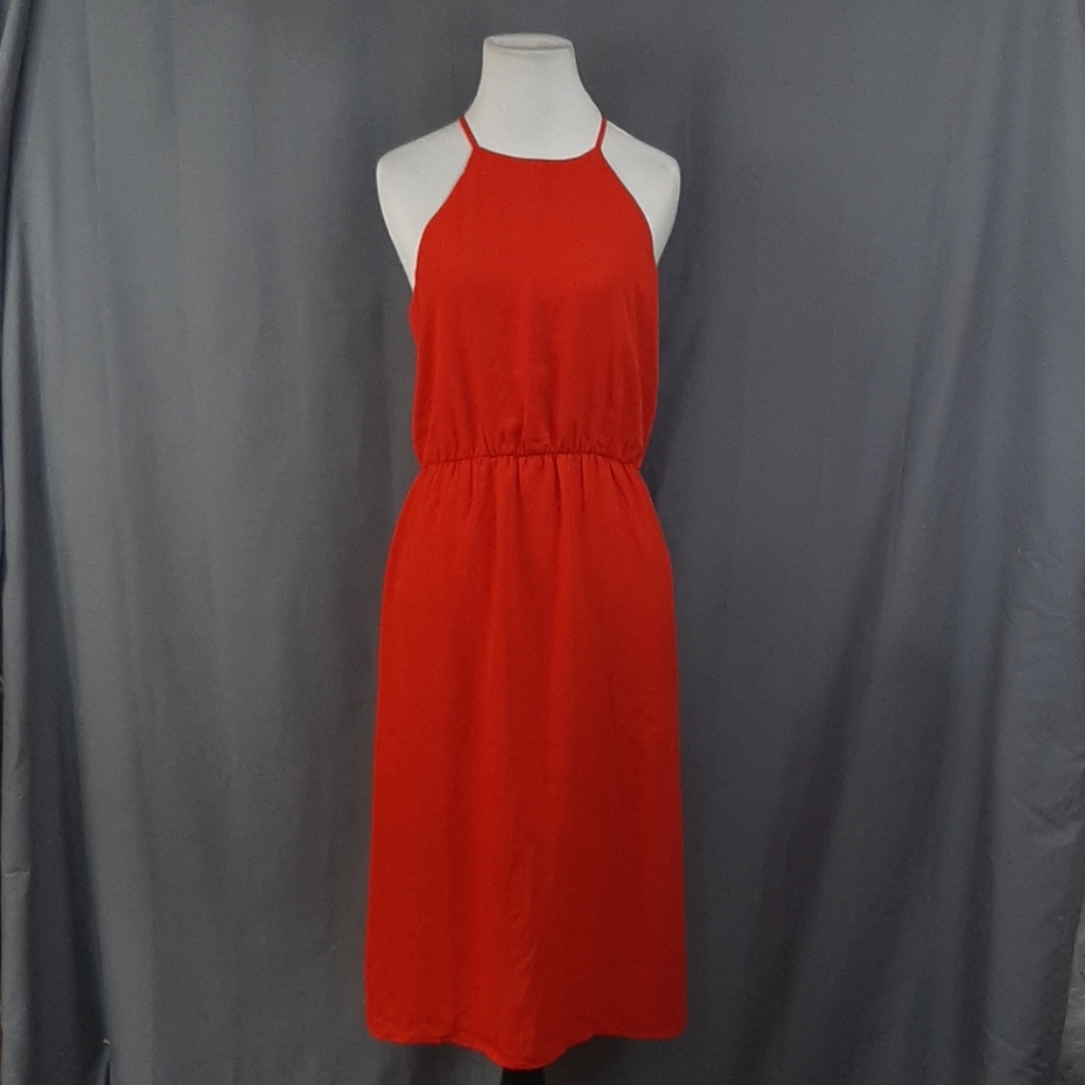 Modcloth Everly Shift Dress  Spaghetti Straps Sz M
